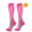 Hot Pink, variant on Lilgiuy Socks for Women Men Casual Solid Color Athletic Knee Length Basketball Climbing Hiking Socks Outwear