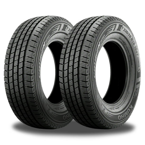Set of 4 Kumho Crugen HT51 225/70R16 103T All Season Tires 70000
