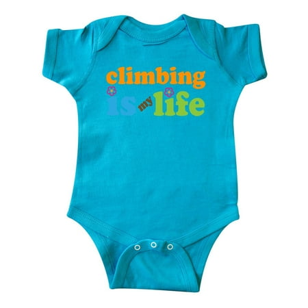

Inktastic Climbing is My Life Gift Baby Boy or Baby Girl Bodysuit