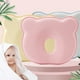 thumbnail image 5 of Almohada moldeadora para bebés que previene la cabeza plana, forma de oso, espuma viscoelástica que absorbe la humedad, almohada de lactancia 3D, color rosa, 5 of 12