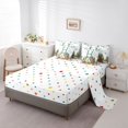 thumbnail image 3 of Catabedysis Happy Camping Letter Print 7-Piece Twin Bedding,Travel Adventure Camper Bedding Comforter Set For Boy,Polkadot Reversible, 3 of 7