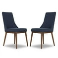 thumbnail image 2 of Mid Century Modern Grayson Blue Dining Chair (Set of 2), 2 of 4
