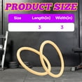 thumbnail image 3 of BESTSKY 2Pcs Yellow Patella Band,Patellar Tendon Support Strap for Basketball&Jumping, 3 of 7