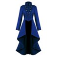 thumbnail image 3 of Hvyesh Renaissance Gothic Tailcoat Halloween Costumes for Women Men Medieval Steampunk Corset Victorian Tailcoat Jacket, 3 of 4