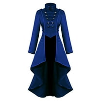 Patlollav Winter Fall Halloween Long Sleeve Tops,Womens Retro Literary Stitching Solid Blouse