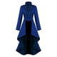 thumbnail image 1 of ICHUANYI Clearance Women's Retro Literary Stitching Solid Color Fashion Casual Long Sleeve Length Top Blouse(Blue, XXL) ICHUANYI WER2023080908277, 1 of 3