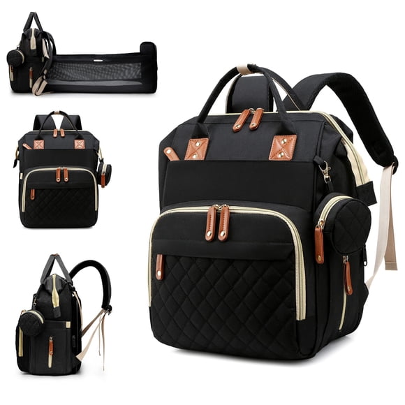 Bolsa de pañales Lamroro impermeable 3 en 1 con cambiador