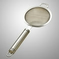 Stainless Steel Mesh Skimmer Strainers Spiral Mesh Skimmer Spoon Ladle