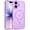 Lavender, variant on Magnetic for iPhone 17 Case 2025 [Compatible with Magsafe] Translucent Matte Phone Case iPhone 17 Slim Thin Shockproof Raised Lips Logo Reveal Women Men Girls Boys Protective Cases, Lavender