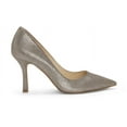 thumbnail image 2 of Vince Camuto Avaden Dark Taupe/Silver Slip On Pointed Toe Stiletto Dress Pump (Dark Taupe/Silver, 9), 2 of 6