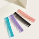 thumbnail image 3 of Peine de dientes anchos de color caramelo para hombre, peine con forma de cabeza de aceite, peine con textura, peine con placa divisoria para cabello, peine de dientes anchos, 3 of 3