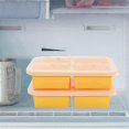 thumbnail image 3 of Cup Silicone Freezing Tray with Lid,2 Pc ,Easy-Release Silicone Freezer Tray,Food Freezer ,Freeze and Store Soup, 3 of 5