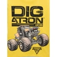 thumbnail image 3 of Monster Jam Toddlers’ Digatron Cotton Graphic Tee with Short Sleeves, Sizes 12M-5T, 3 of 9