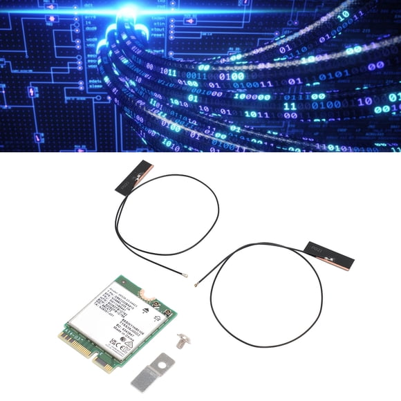 WiFi 7 Card, High Speed Adapter, 2.4G 574Mbps 5G 2400Mbps 6G 5800Mbps BT 5.4 MU MIMO BE200NGW Card, for Win 10 11