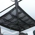 thumbnail image 3 of Car Ceiling Roof Interior Cargo Net Storage Bag Organizer Mesh Large Pocket, 3 of 8