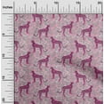 thumbnail image 2 of oneOone Polyester Spandex Tissu Rose Matière de Robe Animal Tissu Imprimé Tissu au Mètre 56 Pouces de Large, 2 of 4