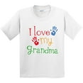 thumbnail image 3 of Inktastic I Love My Grandma Youth T-Shirt, 3 of 5
