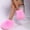 Pink, variant on Women Casual Winter Faux Shearling Mule Slippers, Thick Sole Cozy Indoor Outdoor Shoes, Soft Warm Cloud-Like Comfort Footwear for Relaxed Everyday Wear Khaki