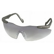 Magnum 3g Safety Eyewear, Lens, Anti-Scratch, Metallic Gray Frame, Nylon