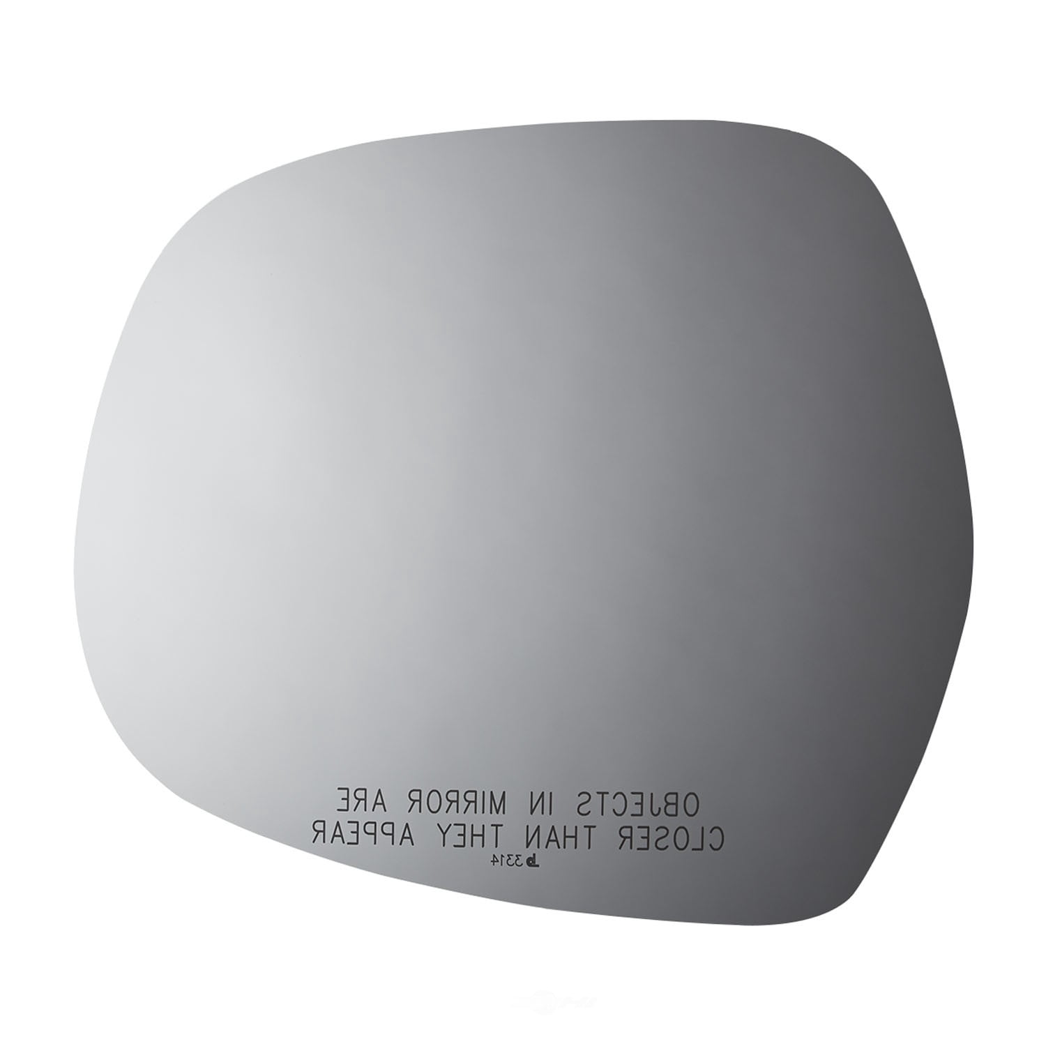 Burco Side View Mirror Replacement Glass - Clear Glass - 3314