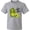 Athletic Heather, variant on I Love my Dad with Baby and Daddy Triceratops Youth T-Shirt