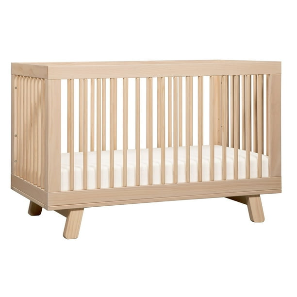 Babyletto Hudson 3in1 Convertible Crib with Toddler Rail, Washed Natural