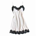 thumbnail image 5 of Sakmal Sleep Dress for Women White Chemises Lace House Dress Sleeveless Chemises for Women, 5 of 5