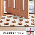 thumbnail image 3 of Halloween Pumpkin Grid Pattern Door Rugs,Washable Non Slip Door Mats Indoor,Decorative Door Mats,Entry Mat Indoor for Entrance,Bedroom,Kitchen,Bathroom,17"x30", 3 of 6