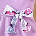 thumbnail image 7 of XEGLSBU Kids Summer Cute Casual Wear Set Girls Outfit Sleeveless Sunflower Print Tank Dress with Shorts Casual Two Piece z260710-Purple-2 Size 9-10 Years, 7 of 7
