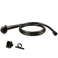 thumbnail image 4 of Builders Shoppe 3210BZ/4120BZ RV/Motorhome Replacement Non-Metallic Two Handle Tub Shower Faucet Valve Diverter with Matching Hand Held Shower Set Brushed Bronze Finish, 4 of 6