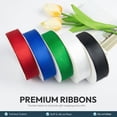 thumbnail image 3 of Single Faced Polyester Satin Ribbon - Perfect for Wedding Decor, Wreath, Crafts, Gift Wrapping & Other Projects, 3 of 5