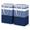 Blue, variant on UTDT 2 Pack 75L Laundry Hamper, Collapsible Waterproof Clothes Organizer with Reinforced Handles, Freestanding Storage Bin for Dorm Bedroom, Gray