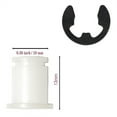thumbnail image 3 of Furulu Auto Trans Shift Cable Bushing 14073 For Chevrolet Silverado 1500 2500 3500, 3 of 5