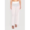 thumbnail image 3 of Women's Smocked High Waisted Mesh Pants, 3 of 4