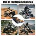 thumbnail image 5 of Uorisanigo Fire Wolf ATV Seat Cover Universal Four Wheeler Seat Cover Compatible with Polaris Scrambler 400 500 850 1000, Waterproof Non-Slip Cushion Pad(23×10 Inch), 5 of 7