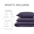 thumbnail image 6 of Regency Heights Full/Queen Comforter Set, Boho 3-Piece Pintuck Stitching Bedding Set, Soft Washed Pleated Bed Sets with Pillow Shams, Skipper Blue, 6 of 9