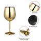 thumbnail image 3 of Copa de vino de acero inoxidable: copas de vino lindas e irrompibles para viajes, campamentos y piscinas: copa de vino de metal portátil elegante, única y fresca para aventajar, 3 of 5