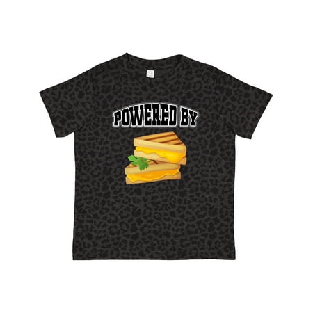 

Inktastic Powered by Grilled Cheese Gift Toddler Boy or Toddler Girl T-Shirt