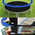 thumbnail image 4 of 15 ft Outdoor Trampoline Combo with Bounce Jump Safety Enclosure Net and Spring Pad, 4 of 5