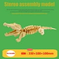 thumbnail image 4 of Child 3D Three-dimensional DIY Woodiness Early ducation Toys Model Puzzle, 4 of 6