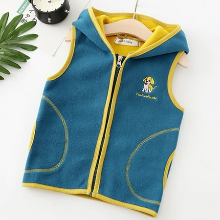 

TOWED22 Baby Coats Jackets & Vests Toddler Baby Boys Girls Classic Solid Puffer Jacket Cute Bear Ears Hooded Coat Winter Outwear Dark Blue
