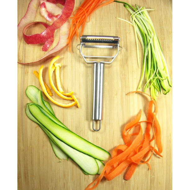 Stainless Steel Vegetable Peeler + Julienne Slicer + Citrus Peeler