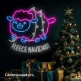 thumbnail image 2 of Glowneon Sheep Fleece Navidad Neon Sign, Sheep Christmas Led Light, Cute Sheep Light Neon, 2 of 4