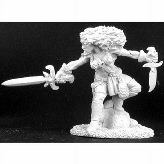 Serris Female Fighter-Thief Miniature Figure 25mm Heroic Scale Dark Heaven Legends Reaper Miniatures