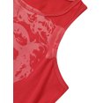 thumbnail image 4 of xiaxaixu Camisole Courte d'Été pour Femme, Haut Sans Manches à Col Rond Imprimé, 4 of 8