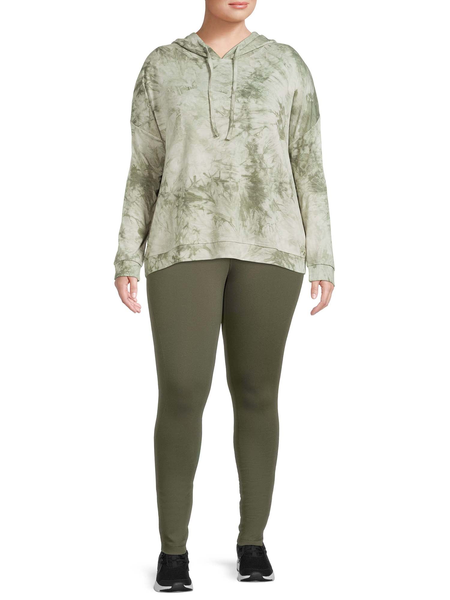 Athletic Works Women's Plus Size Dri More Ankle Leggings, 28"