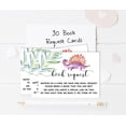 thumbnail image 3 of Inkdotpot 30Dinosaur Jungle Animals Baby Shower Book Request Cards Bring A Book Instead Of A Card Baby Shower Invitations Inserts Games, 3 of 6