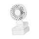 thumbnail image 5 of Ventilador portátil con clip, ventilador de mesa, viento fuerte, verano, ajuste de 3 velocidades para viajes Blanco, 5 of 9