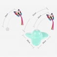 thumbnail image 1 of Electric Rotating Colorful Butterfly Pet Cat Dog Funny Teasing Scratching Toy, 1 of 9