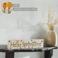 thumbnail image 4 of VHC Brands Spring in Bloom Hello Springtime w/Flowers MDF Wall Sign 3x14, Spring Decor, Home Decorations for Wall or Door, Spring and Easter Hanging Decoration, 4 of 4